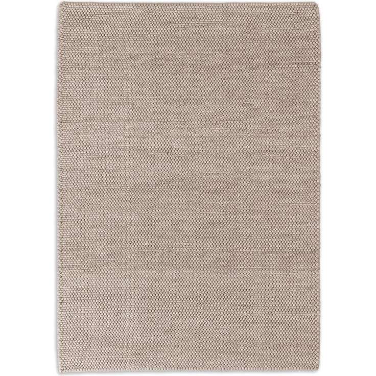 SCHÖNER WOHNEN-Kollektion Wollteppich Poppy 6024, rechteckig, Höhe: 18 mm, hochwertiger Handweb, Wolle, Wohnzimmer, Schöner Wohnen Kollektion