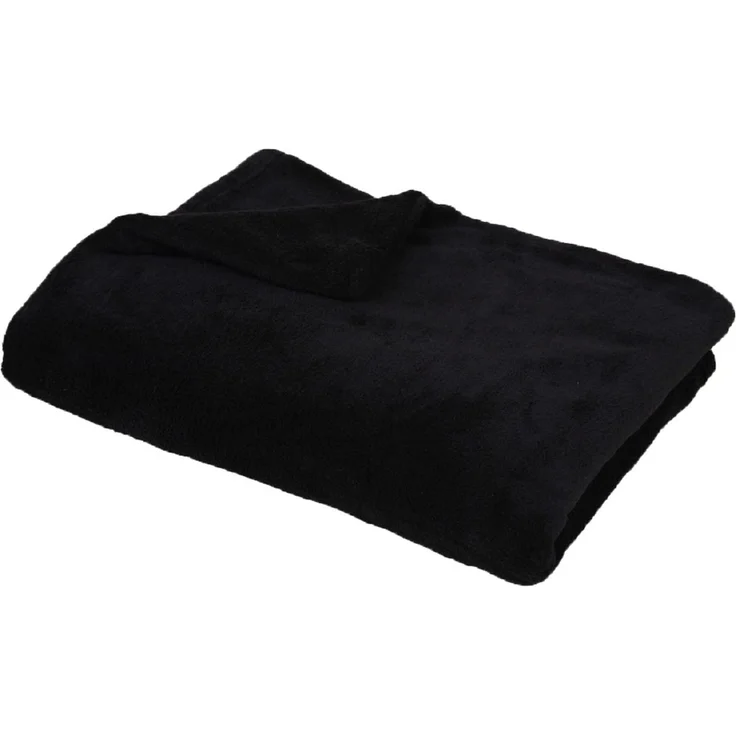 Babydecke Mikrofaser Bestcount 70x100 cm schwarz - black – Bild 3