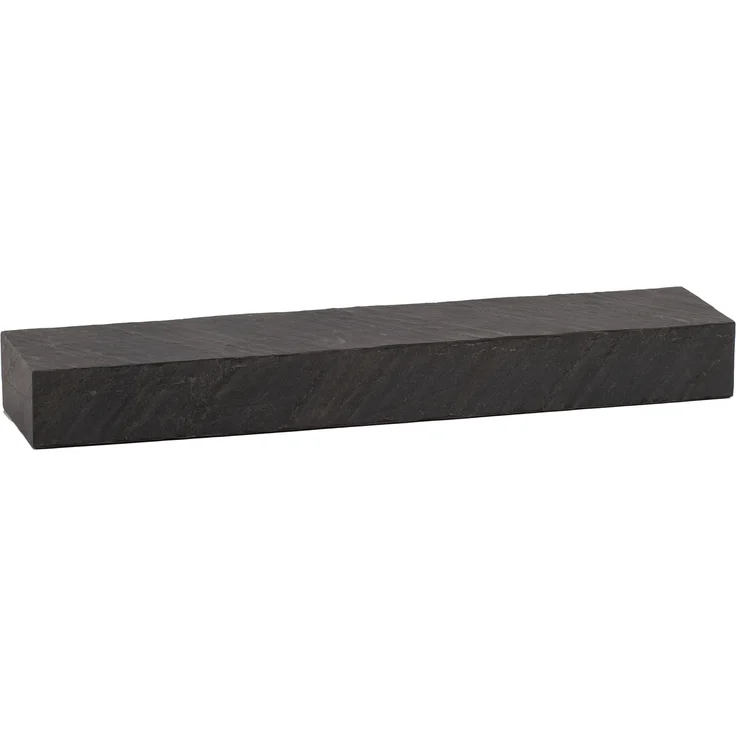 FINEBUY Wandregal FB55701 Massivholz Steinoptik Hängeregal Regal Schweberegal Modern, Hängeregal Rechteckig, Schweberegal Anthrazit, 90x10x20 cm Mango Massivholz / Steinoptik, Modern – Bild 6