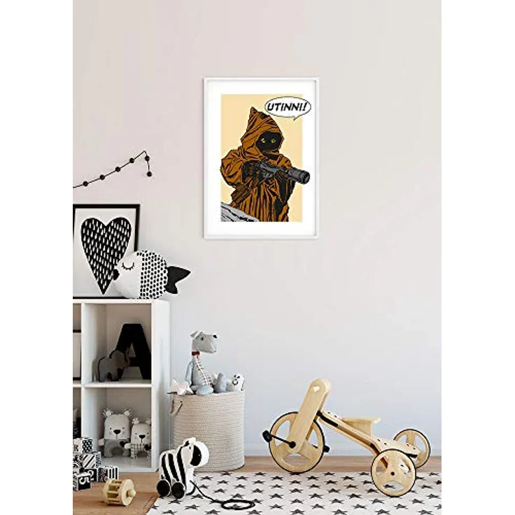 Komar Wandbild | Star Wars Classic Comic Quote Java | 40 x 50 cm, Premium-Poster Fotopapier, ohne Rahmen, für Kinder- und Jugendzimmer – Bild 4