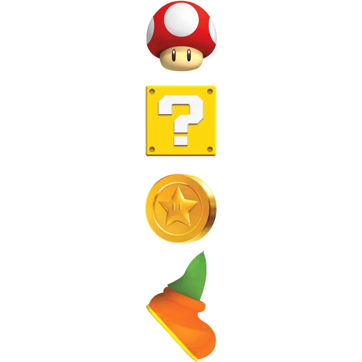 Nintendo Super Mario Bros mit Yoshi und Mario Wandaufkleber – Bild 3