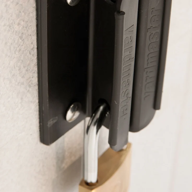 Yardmaster Metall-Gerätehaus "Heidelberg 65", anthrazit, 2,33 m²,ohne Bodenrahmen – Bild 4
