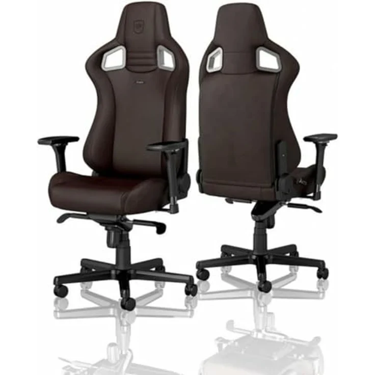 noblechairs Epic Gaming Stuhl - Bürostuhl - Schreibtischstuhl - Hybrid-Kunstleder - Inklusive Kissen - Java Edition – Bild 6