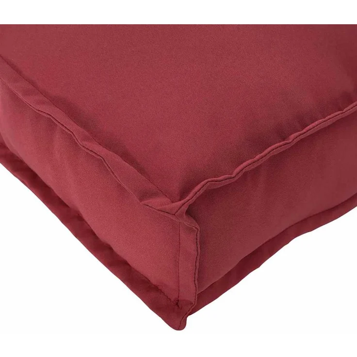 vidaXL Kissen Weinrot 70 x 40 x 12 cm Oxford-Stoff 42001524 – Bild 5