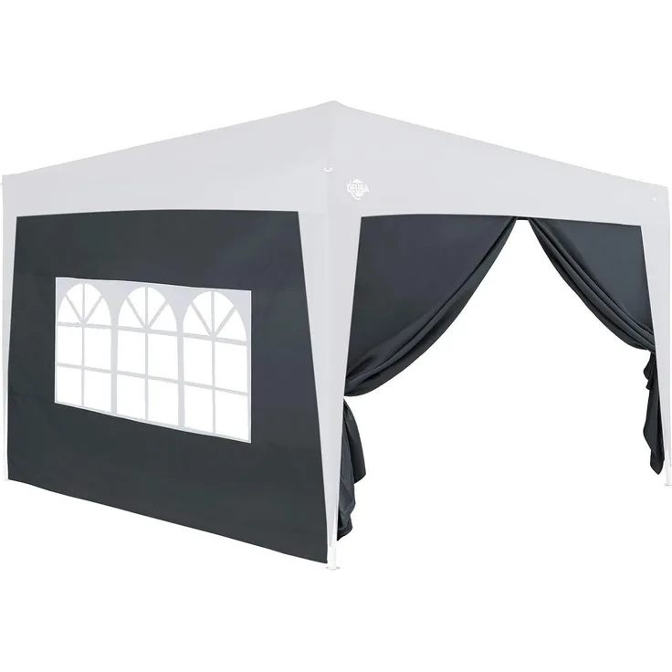 Deuba Pavillon Seitenwände für Capri 3x6m anthrazit