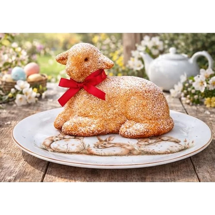 Ritzenhoff & Breker Servierplatte Ritzenhoff Servierplatte Bunny oval 31x22 cm Hasen Ostern Geschirr, Porzellan – Bild 3