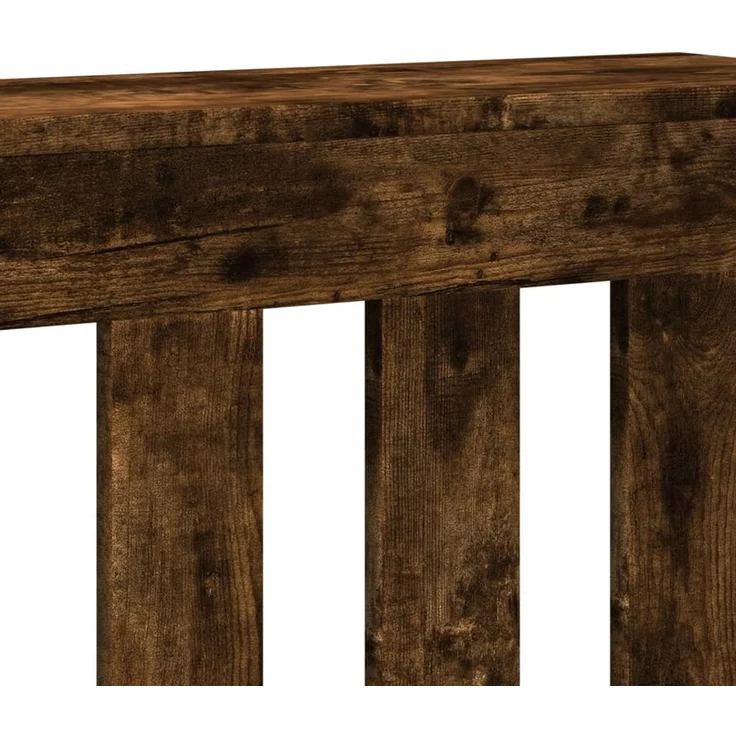 vidaXL Heizkörperverkleidung Räuchereiche 205x21,5x83,5 cm 852766 – Bild 6