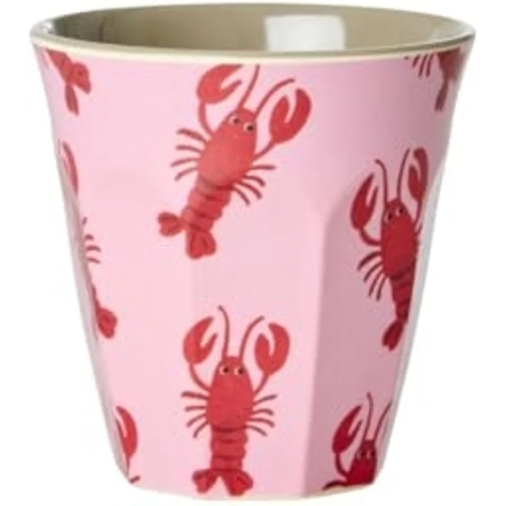 rice Kinderbecher Rice Melamin 6er-SET Becher - Blue Ocean Print 160ml, Melamin – Bild 7