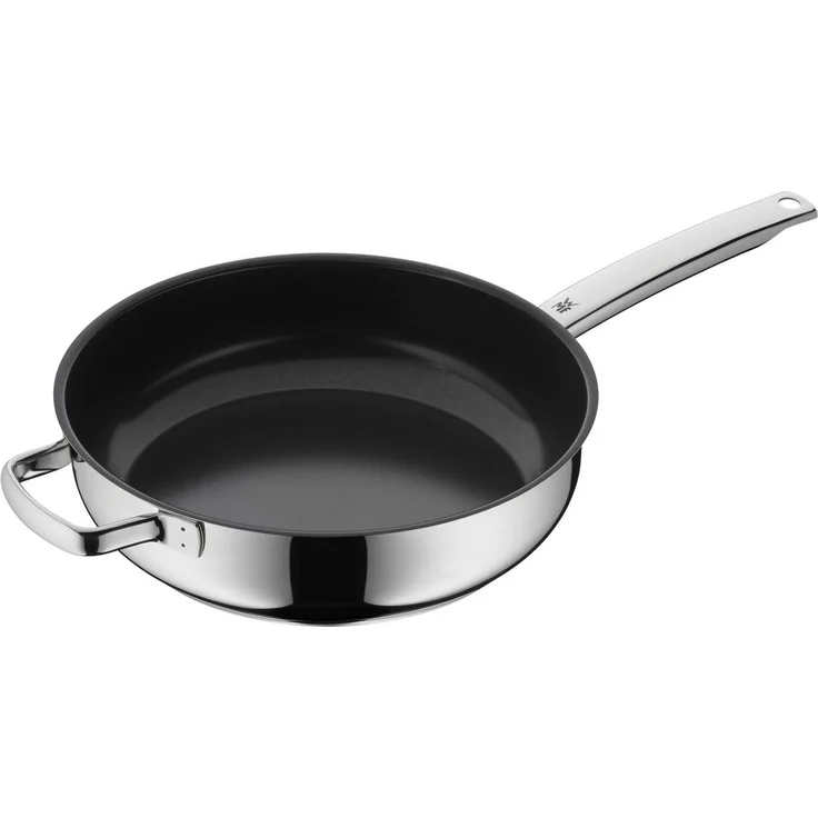 WMF Durado Schmorpfanne Induktion 28 cm, Cromargan Edelstahl 18/10 beschichtet, Keramikbeschichtung, hoher Rand, Hitzebeständig bis 400°C, backofenfest bis 260°C – Bild 2