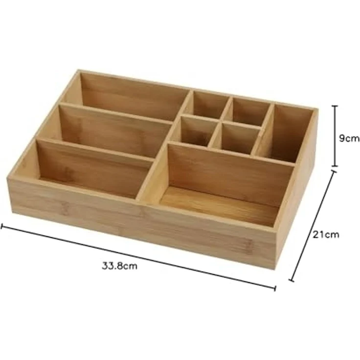 Bambou&Co Organizer Bambou&Co. Bambus Sortierer Aufbewahrungsbox – Bild 3