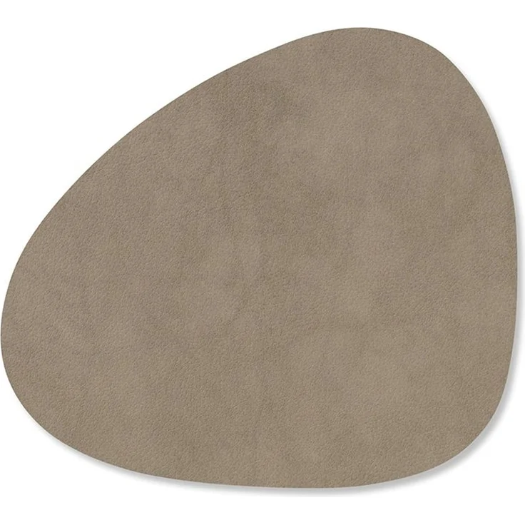 LIND DNA Glass Mat Curve 11x13 cm Nupo Nomad Grey