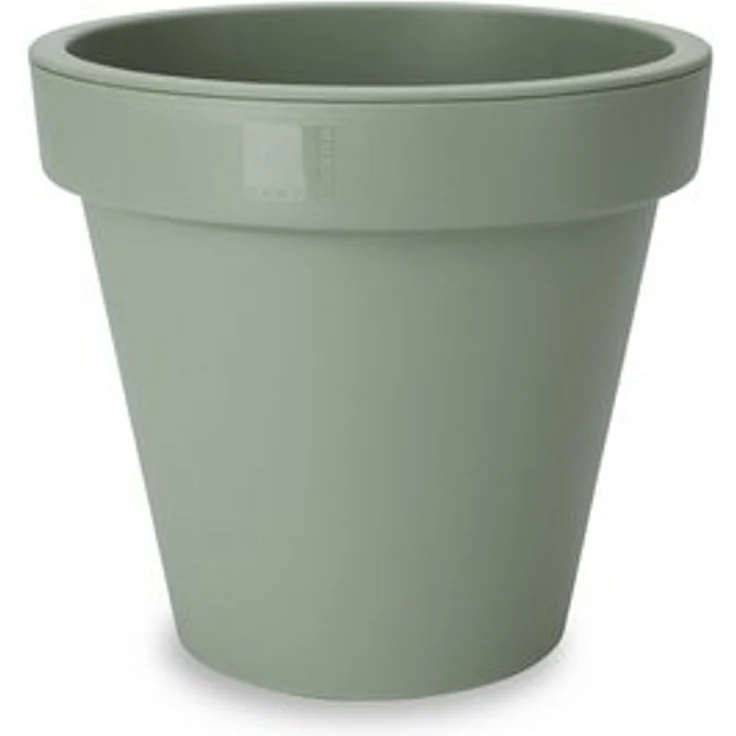 Spetebo Pflanzkübel Kunststoff Pflanzkübel rund XXL Ø 58 cm terracotta (Stück, 1 St, Blumentopf), klassischer runder Pflanzkübel für den Garten – Bild 6