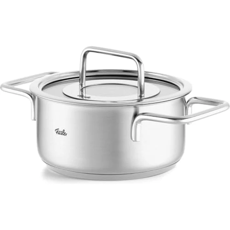 Fissler Topf-Set Fissler Pure Collection, Edelstahl 18/10 (Set, 4-tlg, Kochtopf 20/24cm, Bratentopf 20/24cm), backofengeeignet (bis 180°C),superthermic Boden, Made in Germany – Bild 6