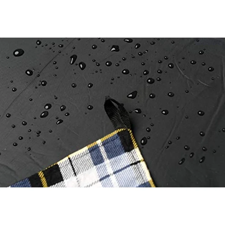AMAZONAS Outdoor-Decke Travel Blanket ultra-light, blau / weiß – Bild 6