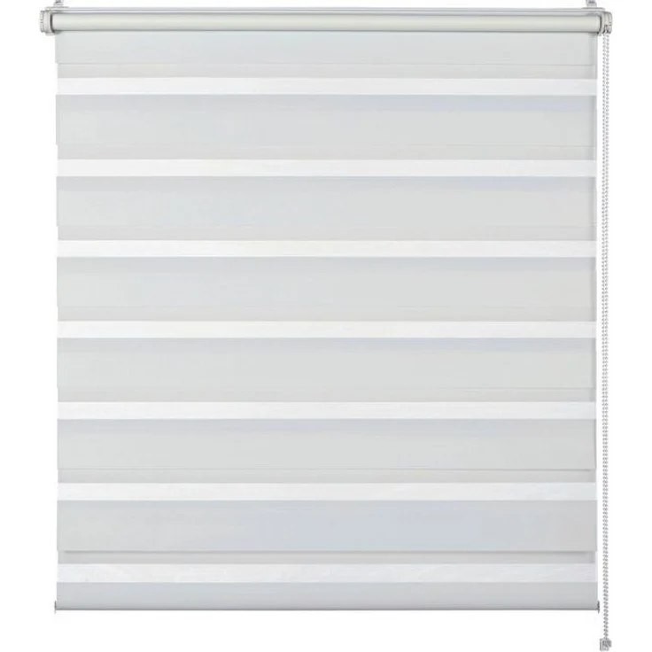 Doppelrollo Tilda, SCHÖNER WOHNEN-Kollektion, transparent, mit Bohren/ohne Bohren, freihängend, Klemmfix, geklemmt, silberne oder weiße Rollo-Technik – Bild 4