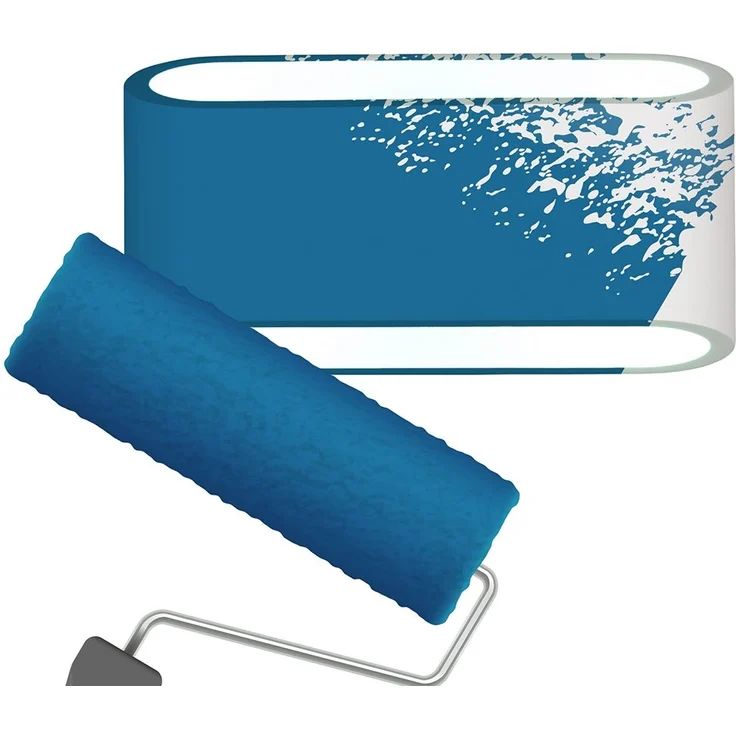 Wandleuchte SEPANTA aus Gips mit Up and Down Lichteffekt, Breite 23cm – Bild 7