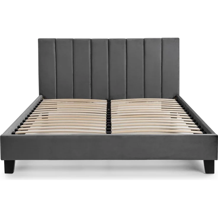 Julian Bowen Rosa Samtbett im Karton 150 cm - Grau – Bild 4