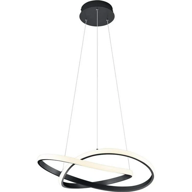 lightling LED Pendelleuchte Wibke, LED fest integriert, Warmweiß, dimmbar mit Schalter, Deckenmontage, IP20 Indoor – Bild 4