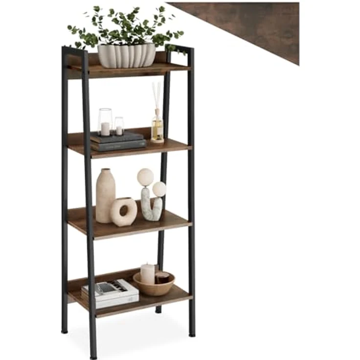tectake Leiterregal Chatham, Set 1-tlg, Industrial Style – Bild 2