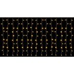 SALCAR 6x1 m Eisregen LED Lichtervorhang Außen Innen, 300er LED Lichterkette Fenster Weihnachten, Weihnachtsbeleuchtung Hängend mit 9 Modi und Memory-Funktion, Warmweiß