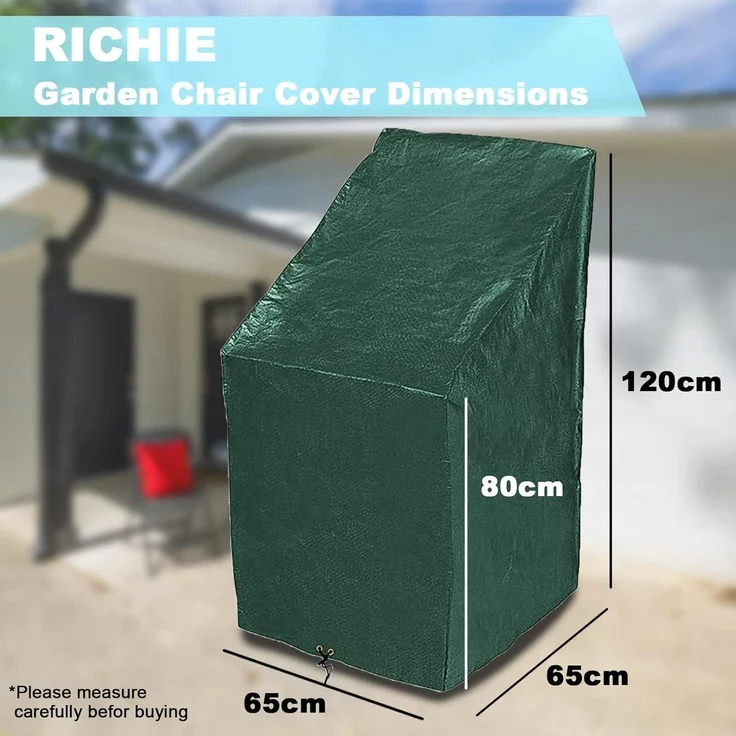 Gartenstuhl Abdeckung wasserdicht UV Schutz – Bild 2