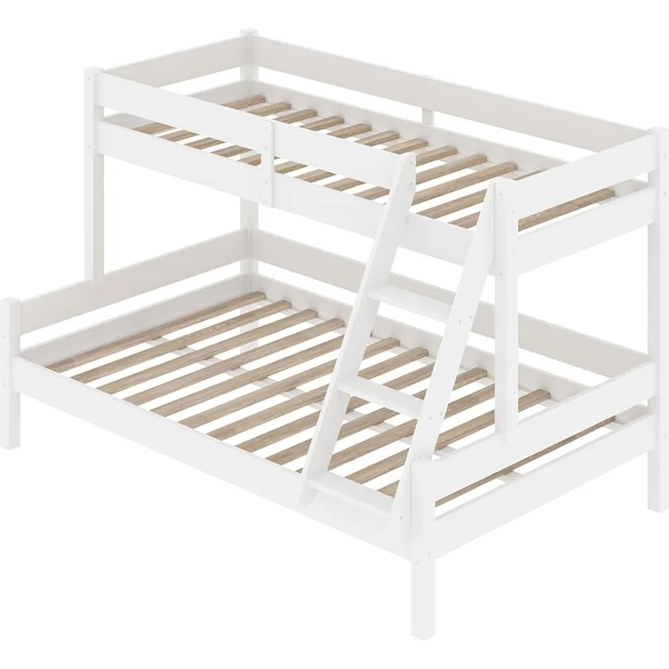 Etagenbett Everest Weiß 120x200 / 80x200 cm Vitalispa