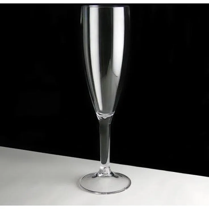 Cater For You Sektglas aus Polycarbonat, praktisch unzerbrechlich, 4 Stück