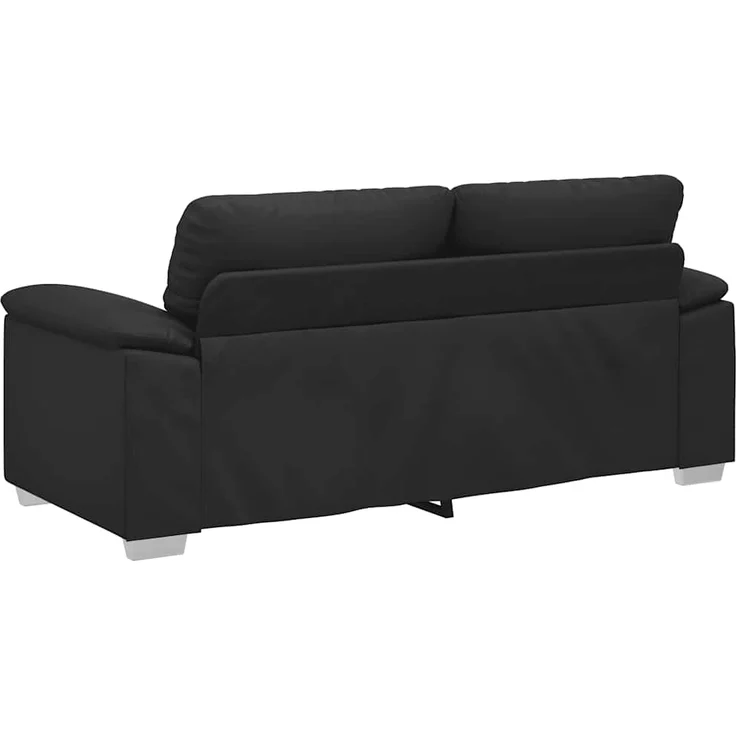vidaXL 2-Sitzer-Sofa Schwarz 180x81x84 cm Kunstleder 4105343 – Bild 5