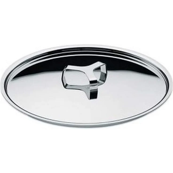 Alessi POTS & Pans Deckel, Edelstahl, Silber, 18 cm