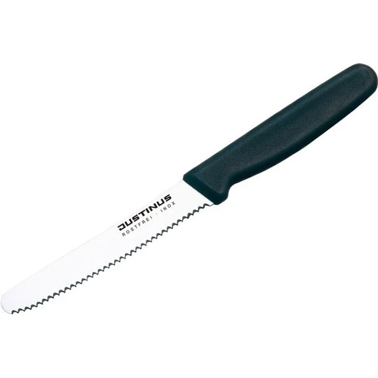 Justinus Brötchenmesser FINE CUT, Schwarz, Kunststoff – Bild 2