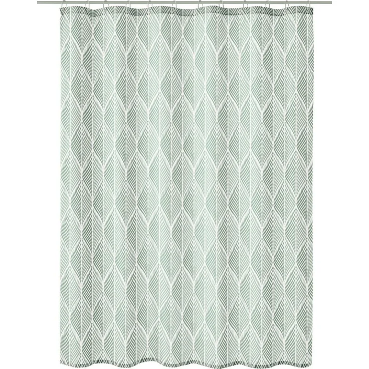 Kleine Wolke Duschvorhang Leaf Maledivia 180 x 200 cm – Bild 1