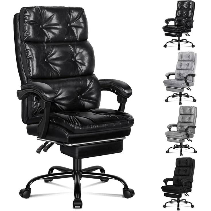 Großer Bürostuhl mit 150° Neigung und 360° Drehung, HighBack Swivel Task Chair – Bild 1