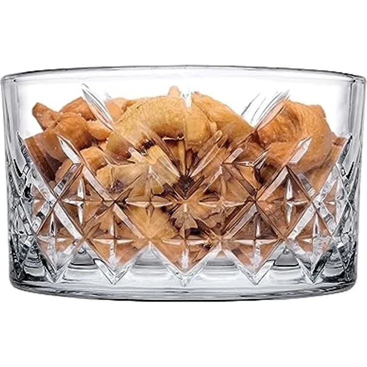 Pasabahce 487642 Timeless 4er Packung Schale Knabberschale Cerezlik, Glas, transparent, 22,5 ml – Bild 2