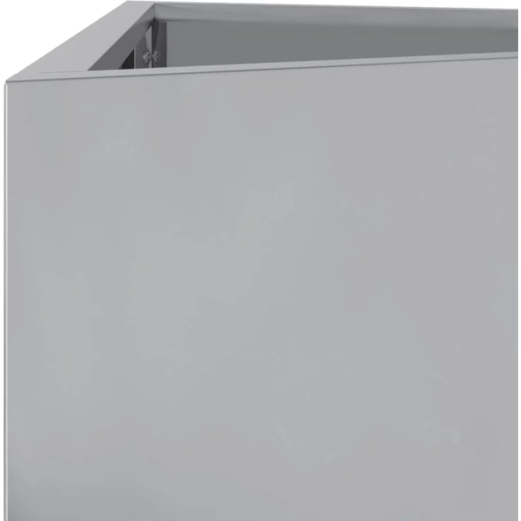 vidaXL Pflanzkübel Dreieckig 50x43x75 cm Verzinkter Stahl 851181 – Bild 6