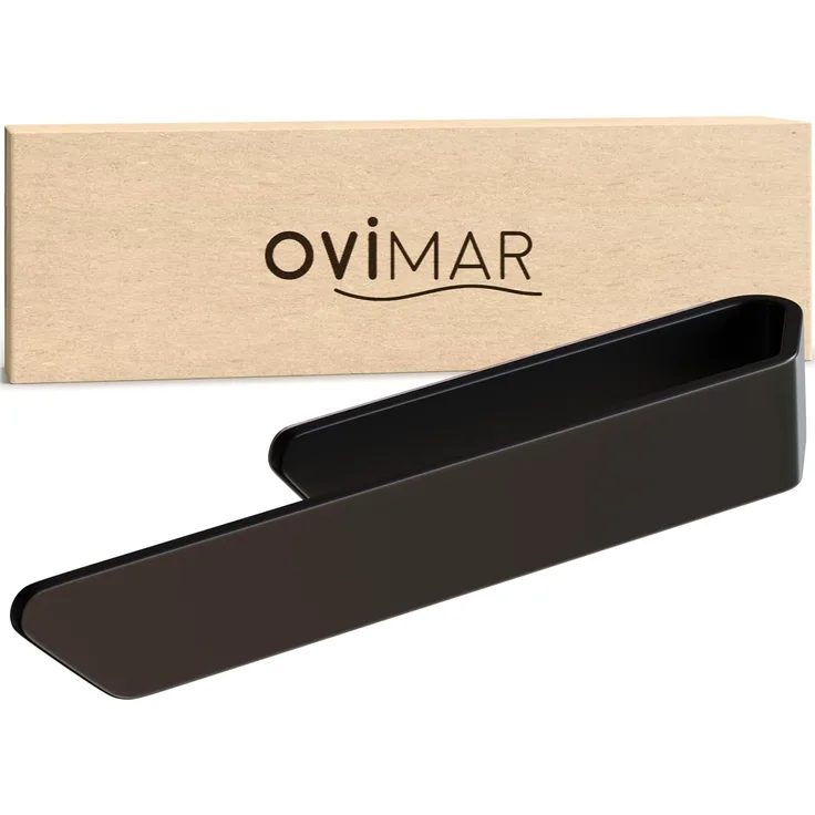 ovimar Handtuchstange Kongsoya, aus Aluminium in Schwarz zur Zum Kleben