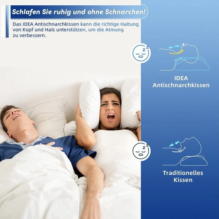 Esun Kopfkissen Memory Foam Kissen, Kopfkissen, Nackenkissen, Seitenschläferkissen, Füllung: Memory foam, Seitenschlafer, Rückenschlafer, Bauchschlafer, Set, Kissen vom OEKO-TEX® und CertiPUR Getestet, Nackenkissen für Erwachsene, Männer, Frauen – Bild 3