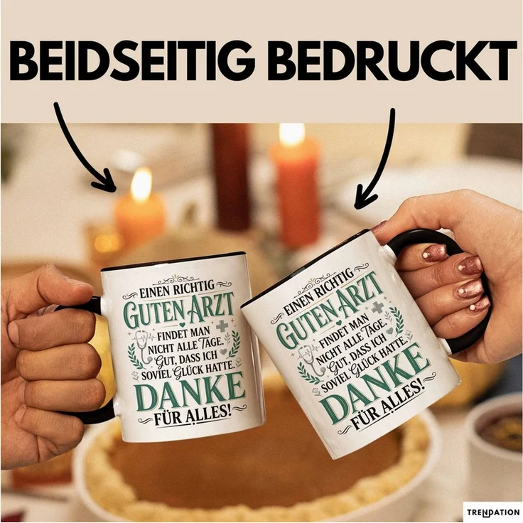 Trendation Tasse Arzt Tasse Geschenk Einen Richtig Guten Arzt Findet Man Nicht Alle Tag, Keramik – Bild 2