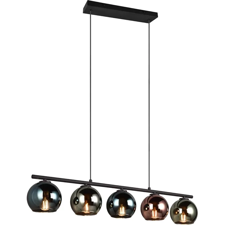lightling Pendelleuchte Shawn, ohne Leuchtmittel, In der Höhe anpassbar, IP20