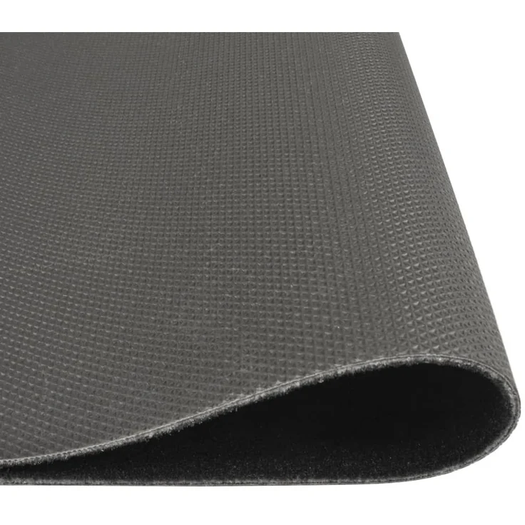 vidaXL Küchenteppich Waschbar Küche Schwarz 45x150 cm Samt 136558 – Bild 2