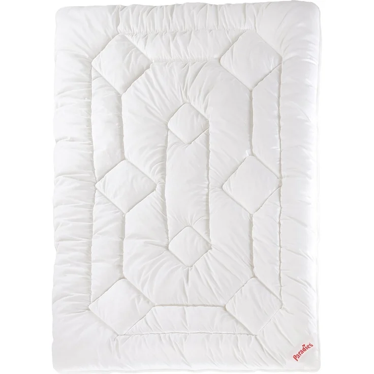 Paradies Kunstfaserbettdecke Prima Bio, Füllung: 100% Polyester, Bezug: 100% Baumwolle kbA, warme, bauschige Winterdecke – Bild 5