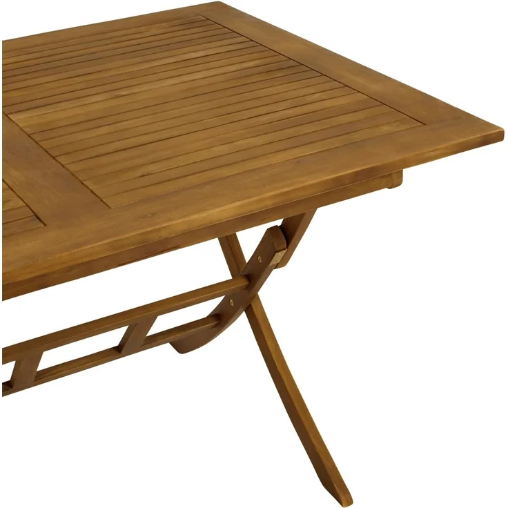 DEGAMO PARAIBA Garten-Klapptisch, Holz Akazie, braun, 200x100cm – Bild 5