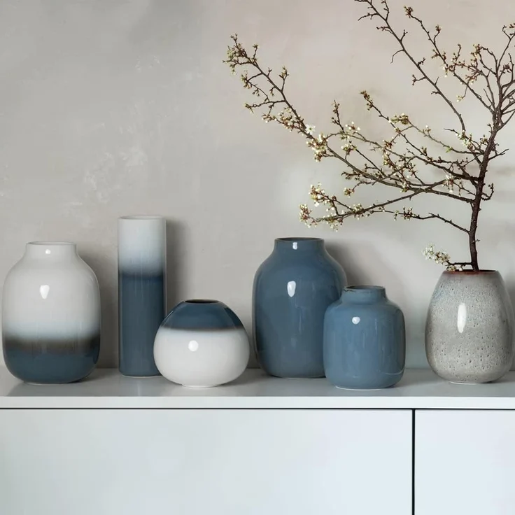 like. by Villeroy & Boch Lave Home Vase Drop bleu 12,8 cm - DS – Bild 7