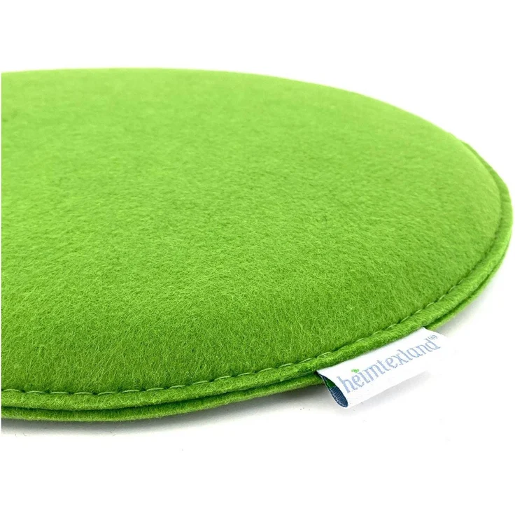 heimtexland Sitzkissen Filz Sitzauflage Stuhlkissen Bankkissen abwaschbar, Filzkissen eckig & rund I Indoor Outdoor I bequem & robust – Bild 2