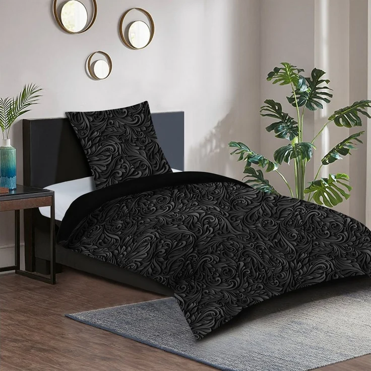 Sanilo Bettwäsche Floral 135x200 cm, Bettbezug und Kissenbezug, Baumwolle, 2 teilig – Bild 2