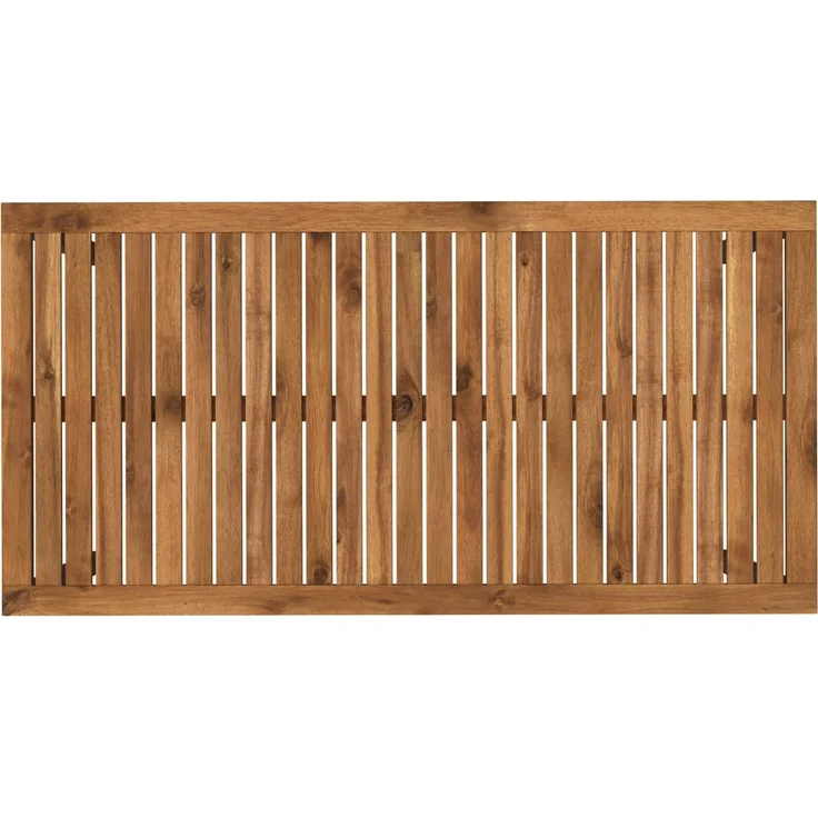 vidaXL Gartentisch NAARDEN Natürlich und Schwarz 108,5 x 55 x 75 cm 901313 – Bild 5