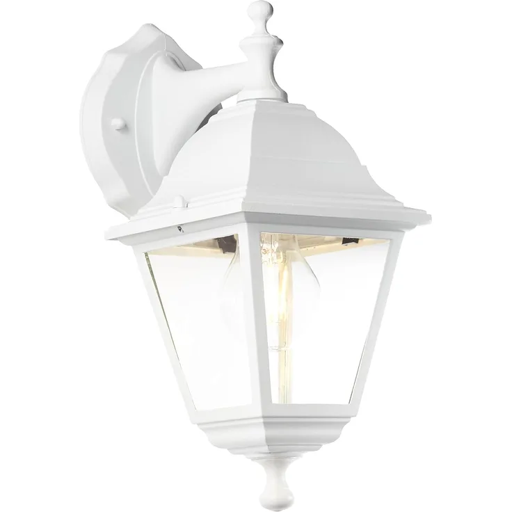 Brilliant Nissie 90992A05 Außenwandleuchte E27 Weiß