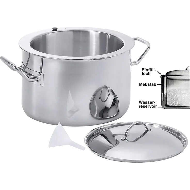 CONTACTO Simmertopf, Inhalt: 6,00 Liter, Höhe: 180 mm