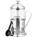 Kinghoff Kinghoff Tee-Ei mit Druck French Press 350 ml KH4830