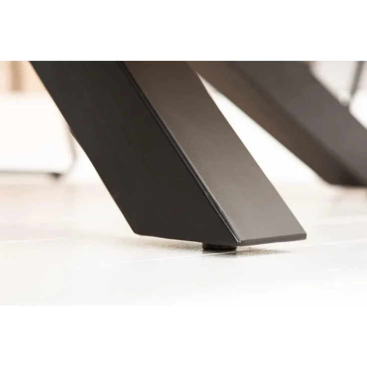 riess-ambiente Esstisch GALAXIE 180cm natur / schwarz · bis 8 Personen, Massivholz · Sternen-Gestell · Industrial · Mangoholz – Bild 7