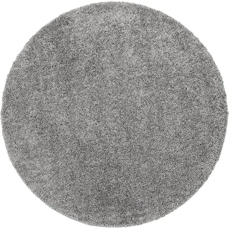 Snapstyle Hochflor-Teppich Luxus Hochflor Langflor Teppich Milano Rund, Rund, Höhe: 43 mm – Bild 4